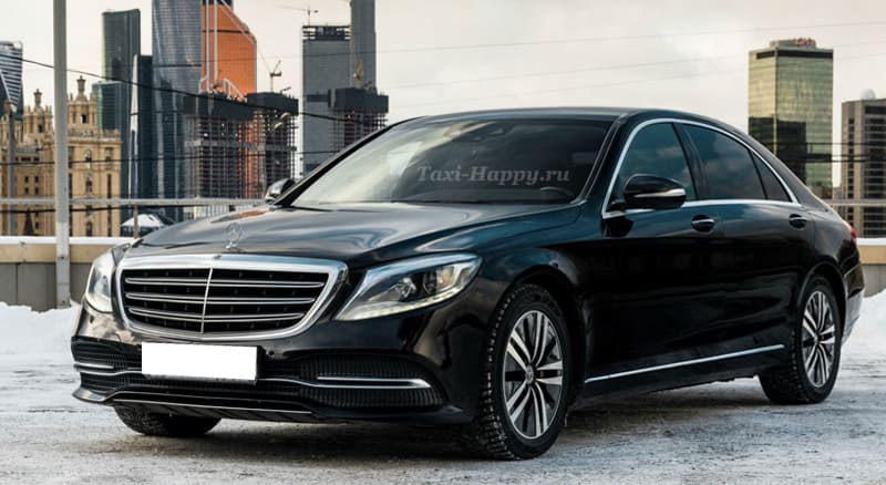 Аренда Mercedes S-Class S222 с водителем заказать в Москве