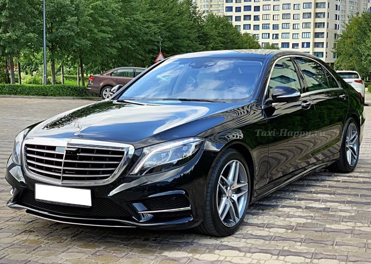 Аренда автомобиля Mercedes S-Class S222 заказать с водителем в Москве
