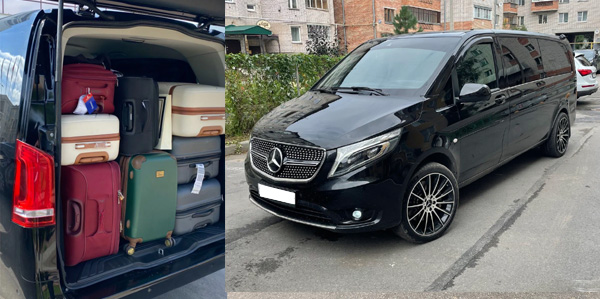 Заказ минивэна для трансфера на Белорусский вокзал