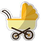 Таски транспортировка детской коляски